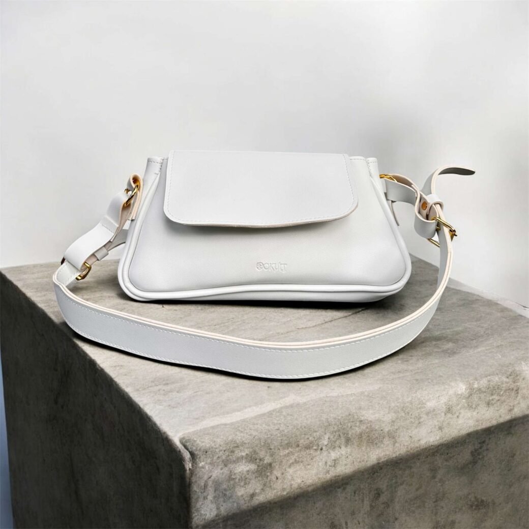 White Small Shoulder Bag - Image 2